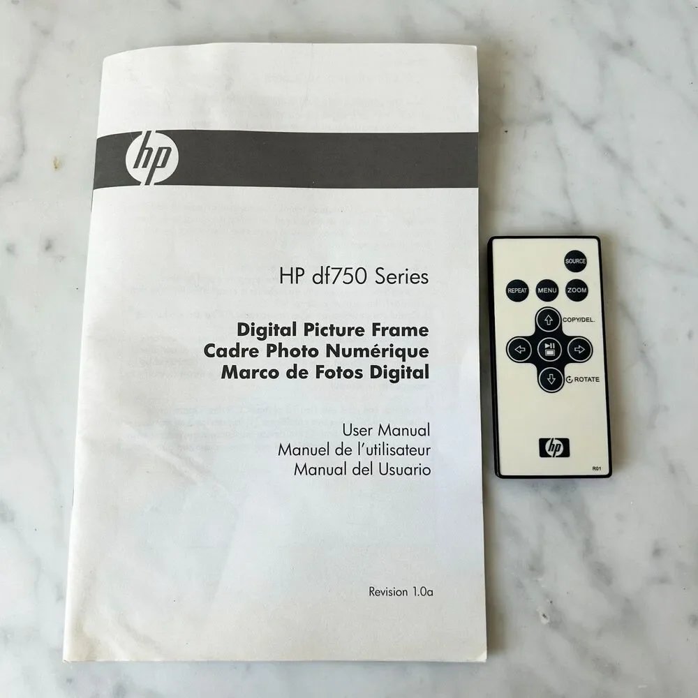 Remote Control for HP df750 Series Digital Picture Frame
